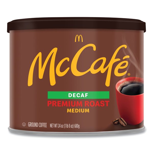 Mccafe Ground Coffee, Premium Roast Decaf, 24 oz Can 079737